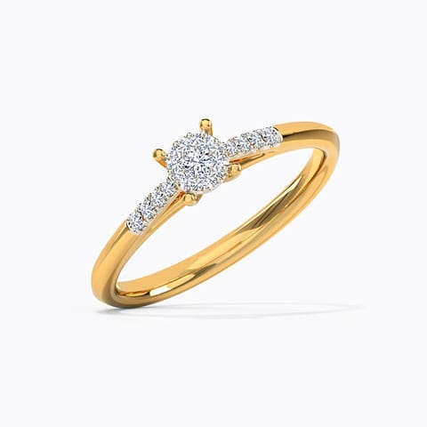 Glittery Linear Diamond Ring Glittery Linear Diamond Ring