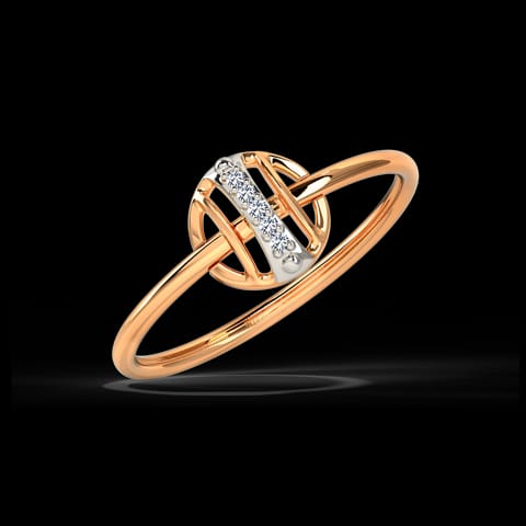 Strokes In Circles Diamond Ring Strokes In Circles Diamond Ring