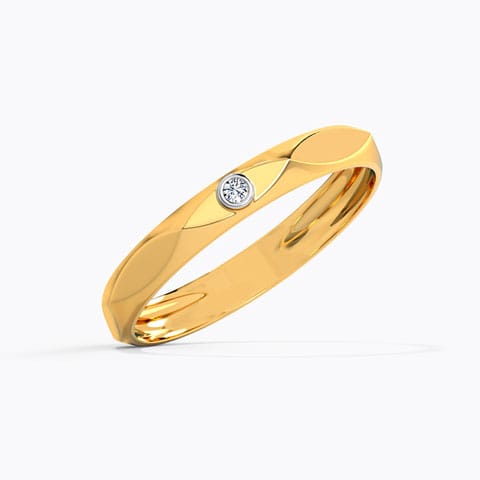 Exotic Edge Diamond Band