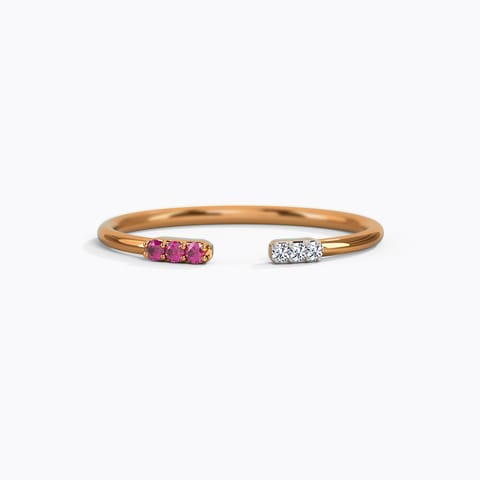 Twin Quad Gemstone Ring Twin Quad Gemstone Ring