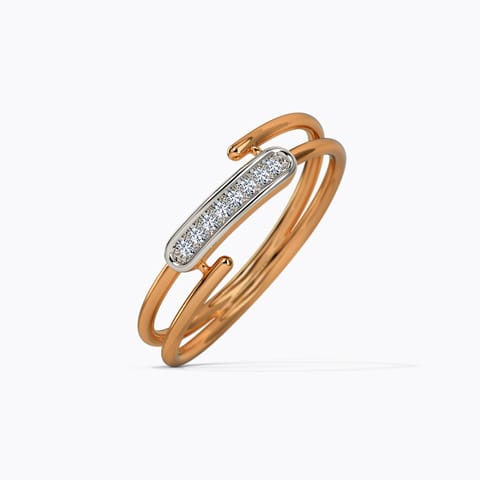 Shimmering Lines Diamond Ring Shimmering Lines Diamond Ring
