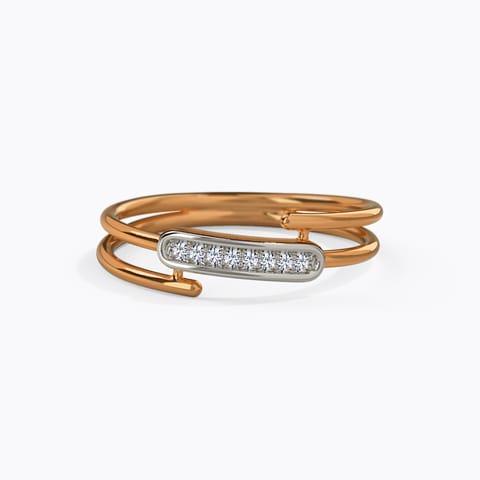 Shimmering Lines Diamond Ring Shimmering Lines Diamond Ring