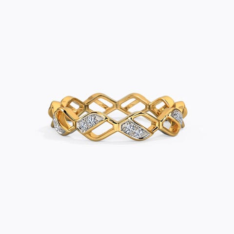 Shining Swivel Diamond Band Shining Swivel Diamond Band