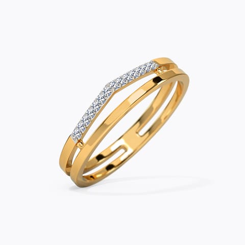Golden Strings Diamond Ring Golden Strings Diamond Ring