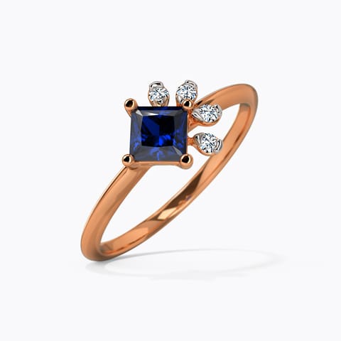 Sunbeam Square Gemstone Ring Sunbeam Square Gemstone Ring