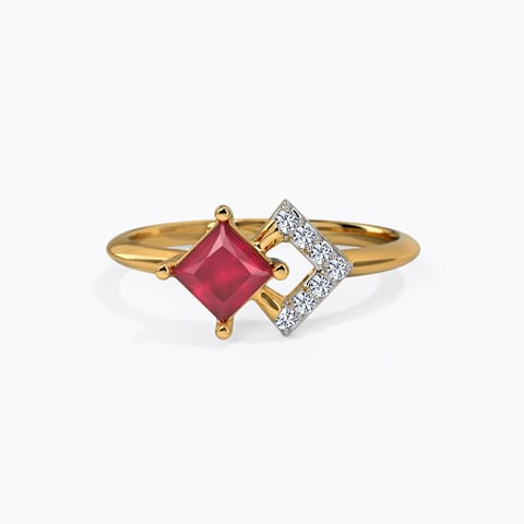 Glinty  Pair Gemstone Ring Glinty  Pair Gemstone Ring