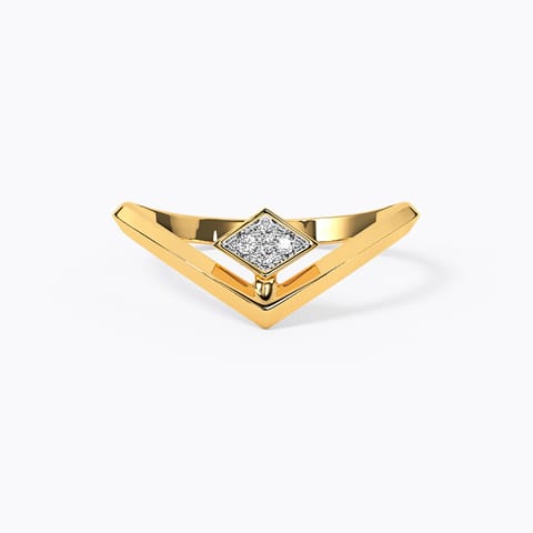Chevron Diamond Ring Chevron Diamond Ring
