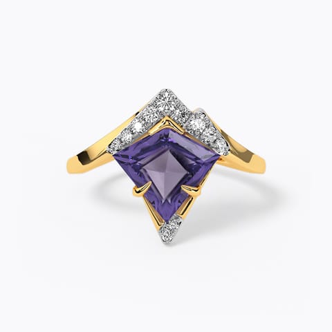 Victorious Violet Gemstone Ring Victorious Violet Gemstone Ring