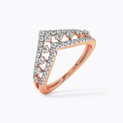Chic Chevron Diamond Ring Chic Chevron Diamond Ring