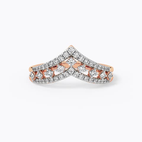 Chic Chevron Diamond Ring Chic Chevron Diamond Ring