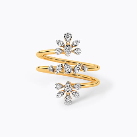 Rosina Spiral Diamond Ring Rosina Spiral Diamond Ring