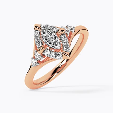 Marquise Cluster Promise Ring Marquise Cluster Promise Ring