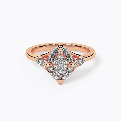 Marquise Cluster Promise Ring Marquise Cluster Promise Ring