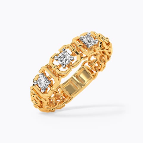 Flexi Twist Diamond Band