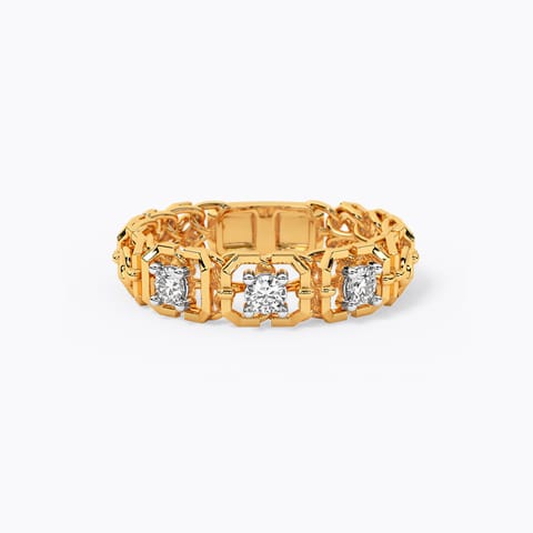 Flexi Twist Diamond Band
