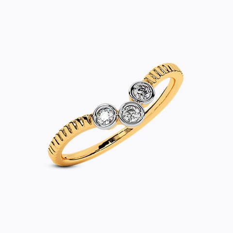 Cyclonic Circle Diamond Ring Cyclonic Circle Diamond Ring