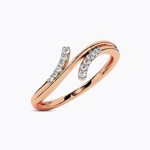 Tri Linear Diamond Ring Tri Linear Diamond Ring