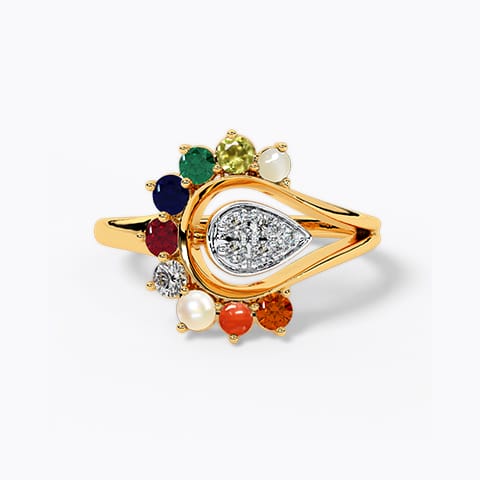 Spectrum Sparkle Navratna Ring Spectrum Sparkle Navratna Ring
