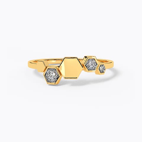 Dazzle Personalised Diamond Ring