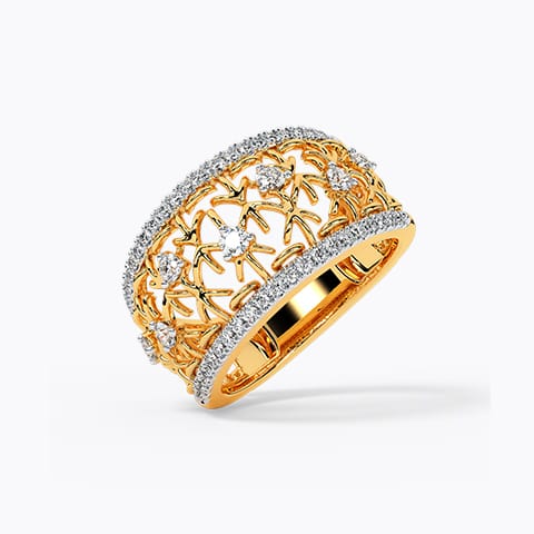 Threaded Treasure Diamond Band Threaded Treasure Diamond Band
