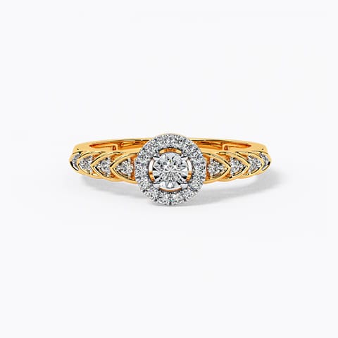 Petal Step Diamond Ring Petal Step Diamond Ring