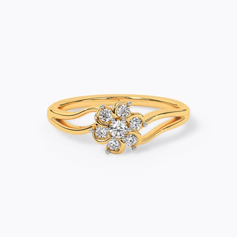 Chic Radiance Diamond Ring