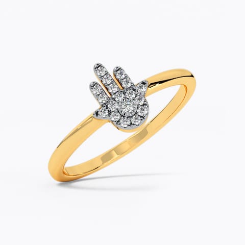 Hamsa Diamond Ring Hamsa Diamond Ring