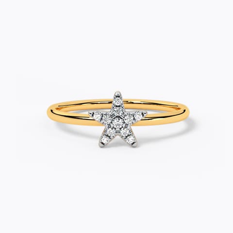 Miny Star Diamond Ring