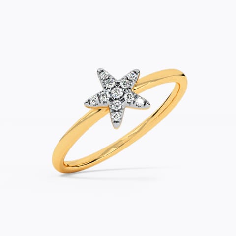 Miny Star Diamond Ring