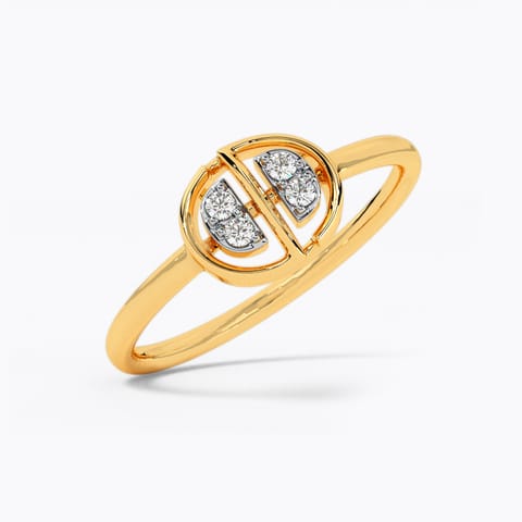 Circle Cuts Diamond Ring Circle Cuts Diamond Ring