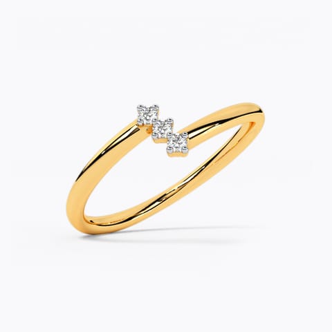 Three Dots Diamond Ring Three Dots Diamond Ring