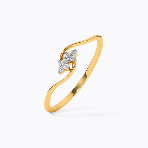 Danity Curve Diamond Ring Danity Curve Diamond Ring