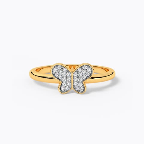 Glowy Butterfly Diamond Ring Glowy Butterfly Diamond Ring
