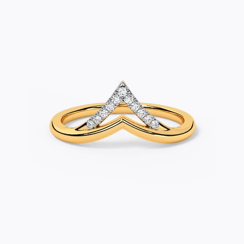 Linear Mirage Diamond Ring Linear Mirage Diamond Ring