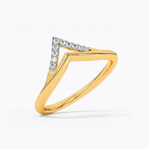 Linear Mirage Diamond Ring Linear Mirage Diamond Ring