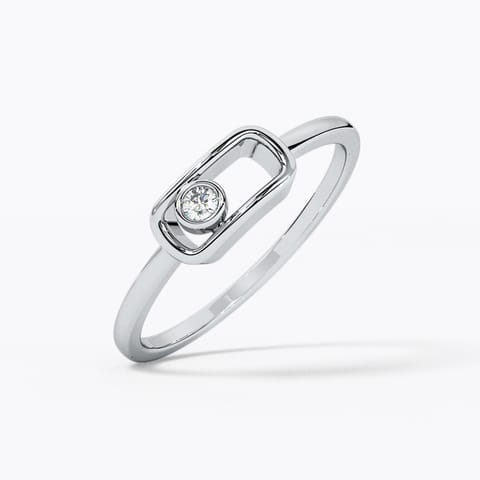 In Square Diamond Ring In Square Diamond Ring