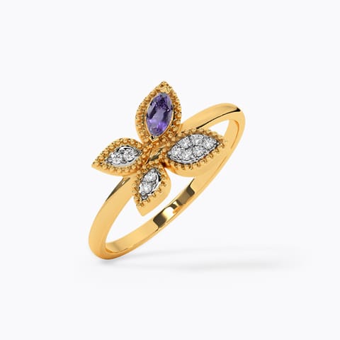Clustered Butterfly Gemstone Ring Clustered Butterfly Gemstone Ring