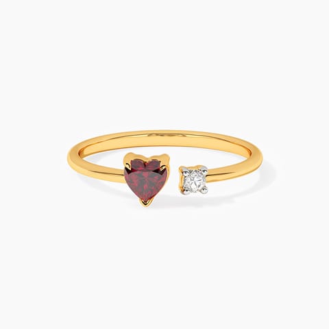 Quad Love Gemstone Open Ring Quad Love Gemstone Open Ring