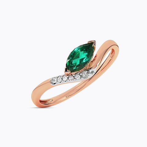 Amber Moss Gemstone Ring Amber Moss Gemstone Ring