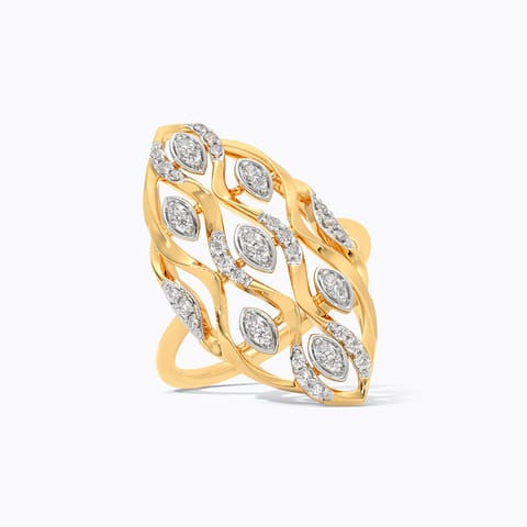 Woven Sparkle Diamond Ring Woven Sparkle Diamond Ring