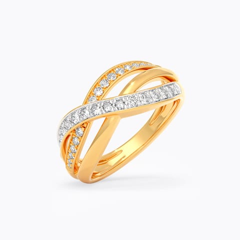 Fusion Twist Diamond Bands Fusion Twist Diamond Bands