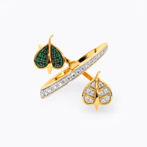 Vipina Gemstone Open Ring