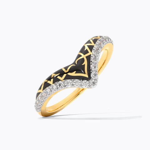 Black Diadem Diamond Ring Black Diadem Diamond Ring