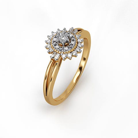 Starlit Wave Diamond Ring Starlit Wave Diamond Ring