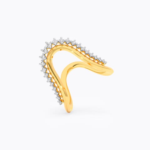 Chevron Diamond Vanki Ring Chevron Diamond Vanki Ring