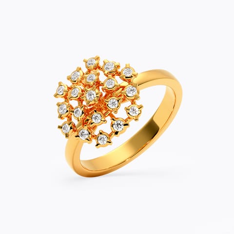 Teliya 22k Gold and Diamond Ring Teliya 22k Gold and Diamond Ring