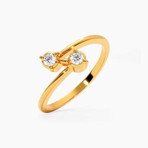 Alakana 22k Gold and Diamond Ring Alakana 22k Gold and Diamond Ring