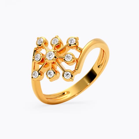 Celippu 22k Gold and Diamond Ring Celippu 22k Gold and Diamond Ring