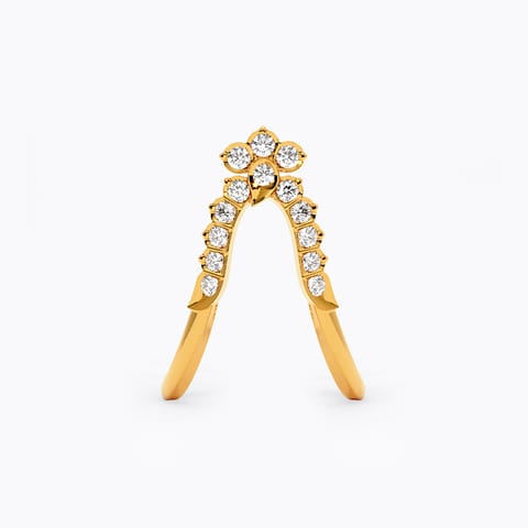 Patai 22k Gold and Diamond Vanki Ring Patai 22k Gold and Diamond Vanki Ring