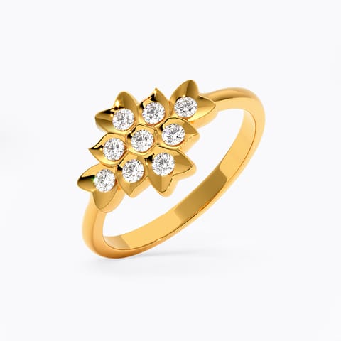 Neli 22k Gold and Diamond Ring Neli 22k Gold and Diamond Ring